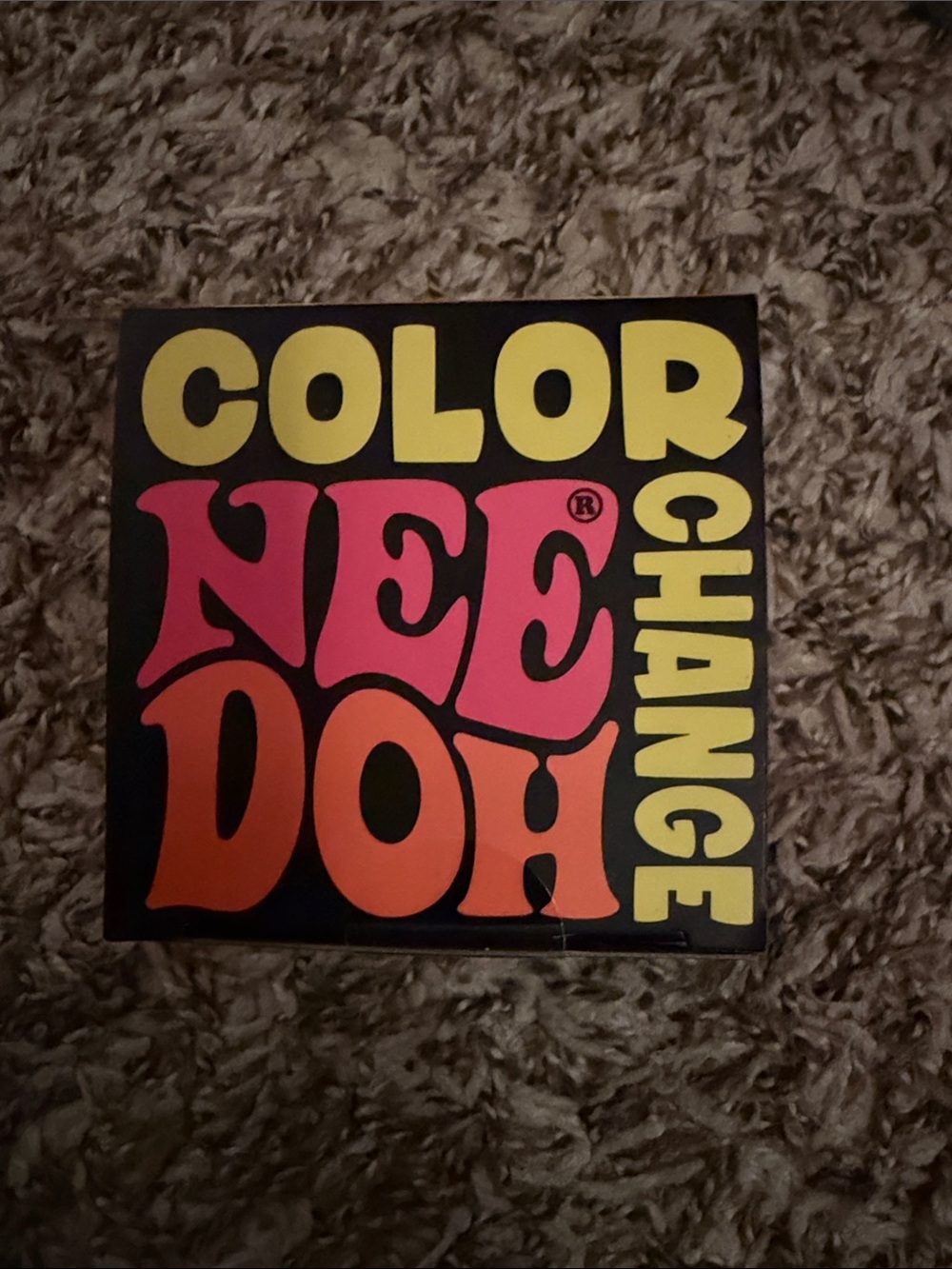 Nee Doh Color Change Toy